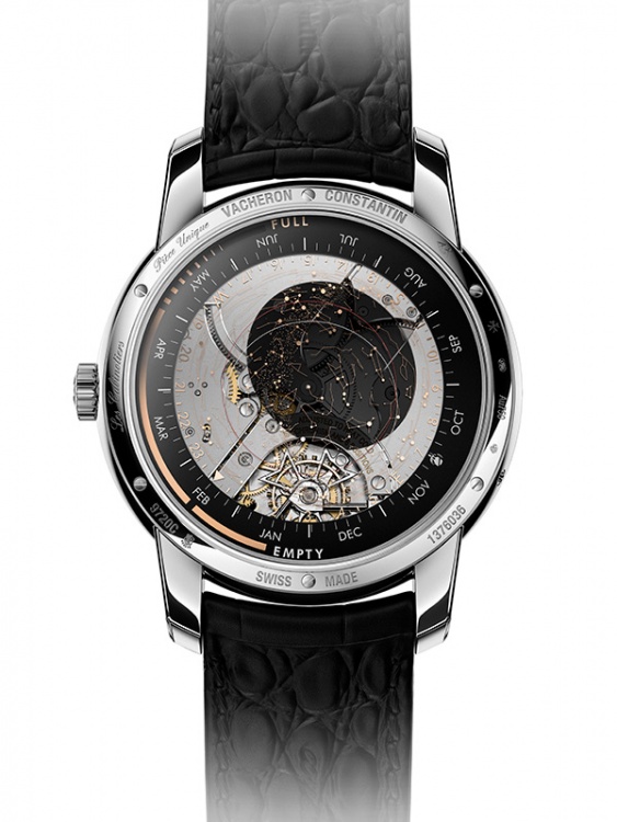 The back of the Celestia Astronomical Grand Complication 3600